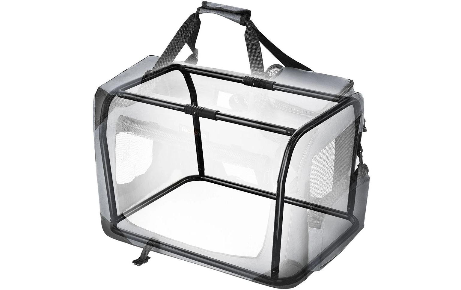 Feandrea Transportbox für Hunde & Katzen S