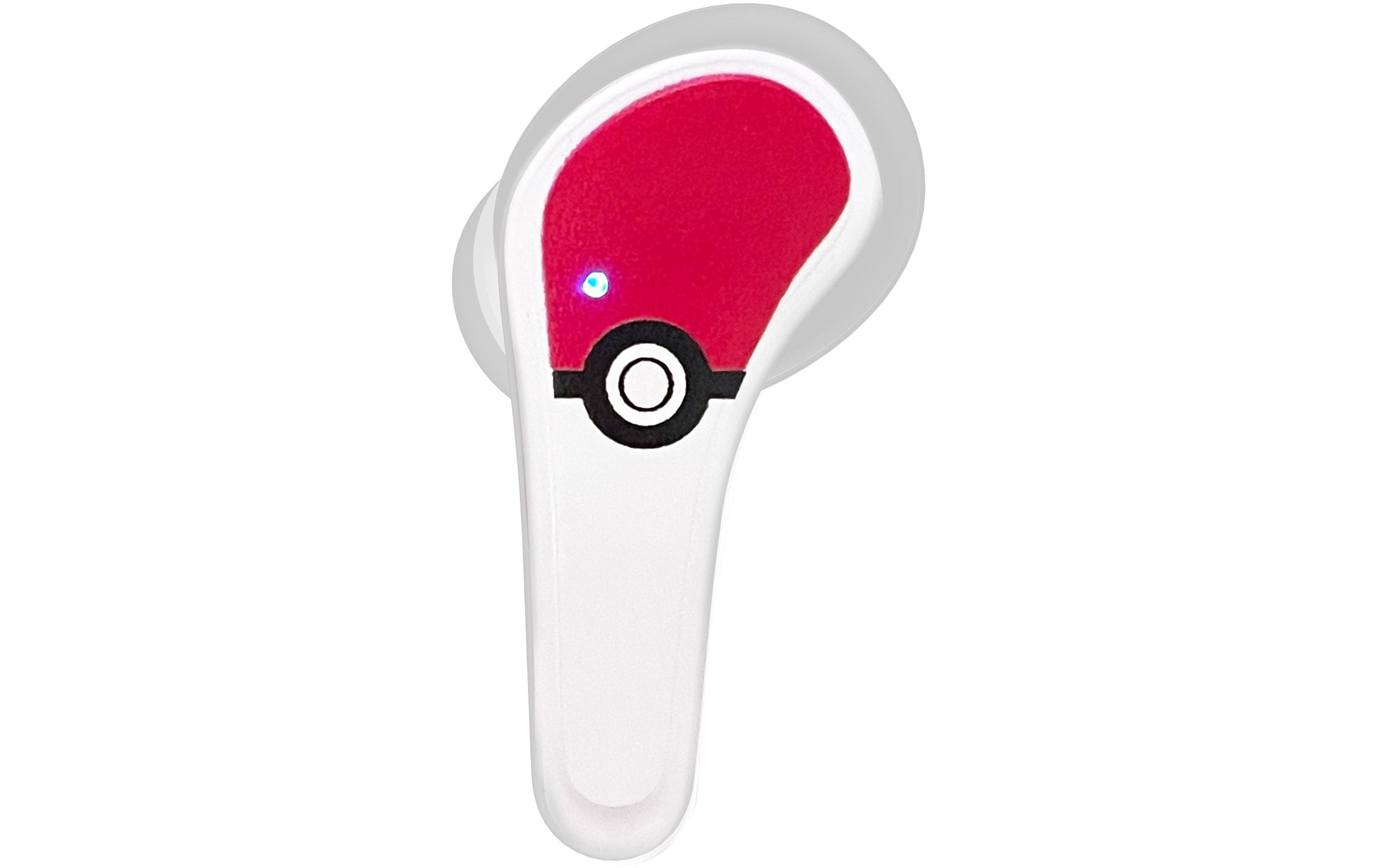 OTL True Wireless In-Ear-Kopfhörer Pokémon Pokéball Rot; Weiss