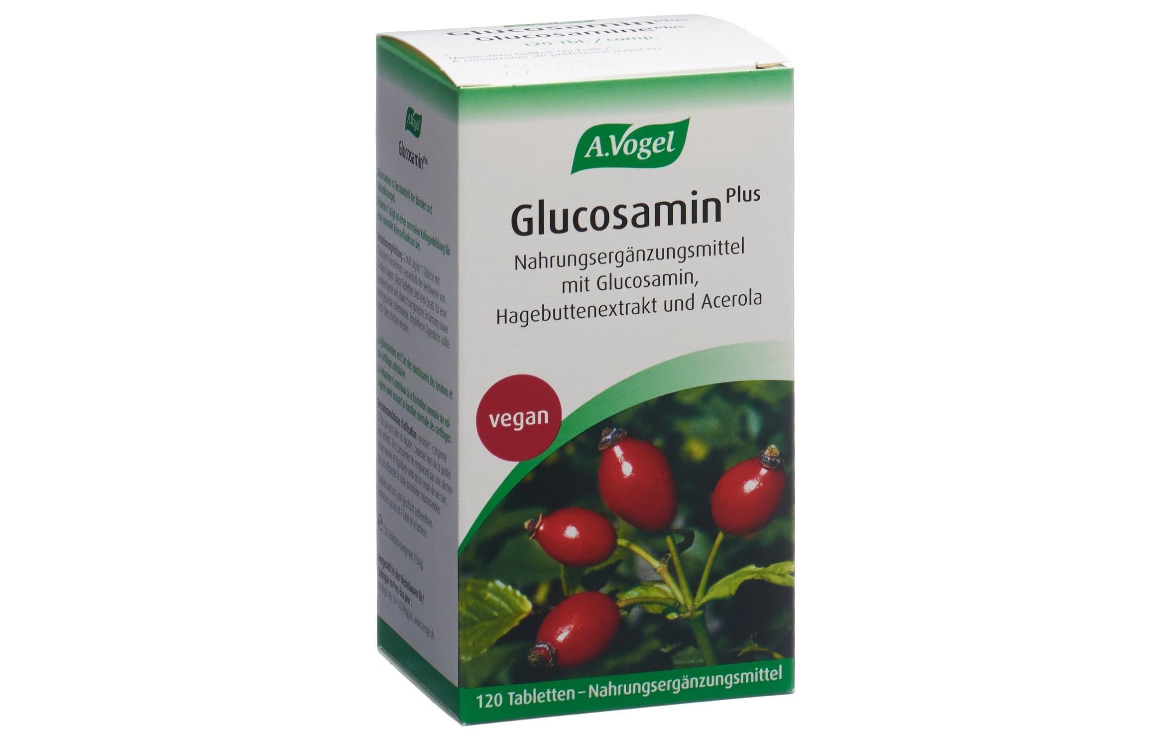 A. Vogel Glucosamin Plus 120 Tabletten A. Vogel Glucosamin Plus 120 Tabletten