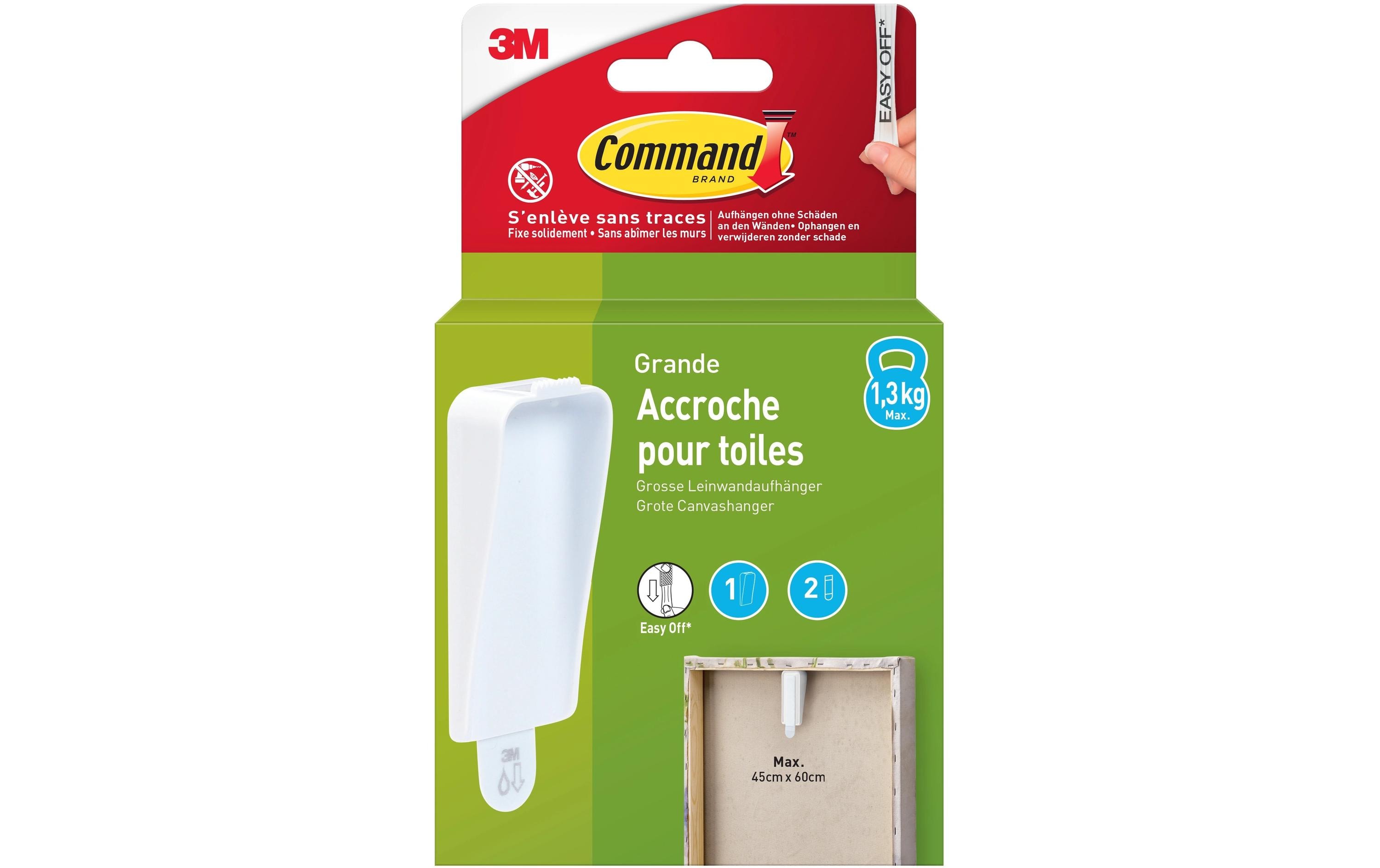 Command Klebehaken 1.3 kg, Weiss Command Klebehaken 1.3 kg, Weiss
