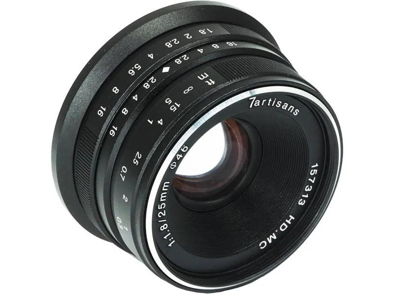 7Artisans Festbrennweite 25mm F/1.8 – Fujifilm X-Mount 7Artisans Festbrennweite 25mm F/1.8 – Fujifilm X-Mount