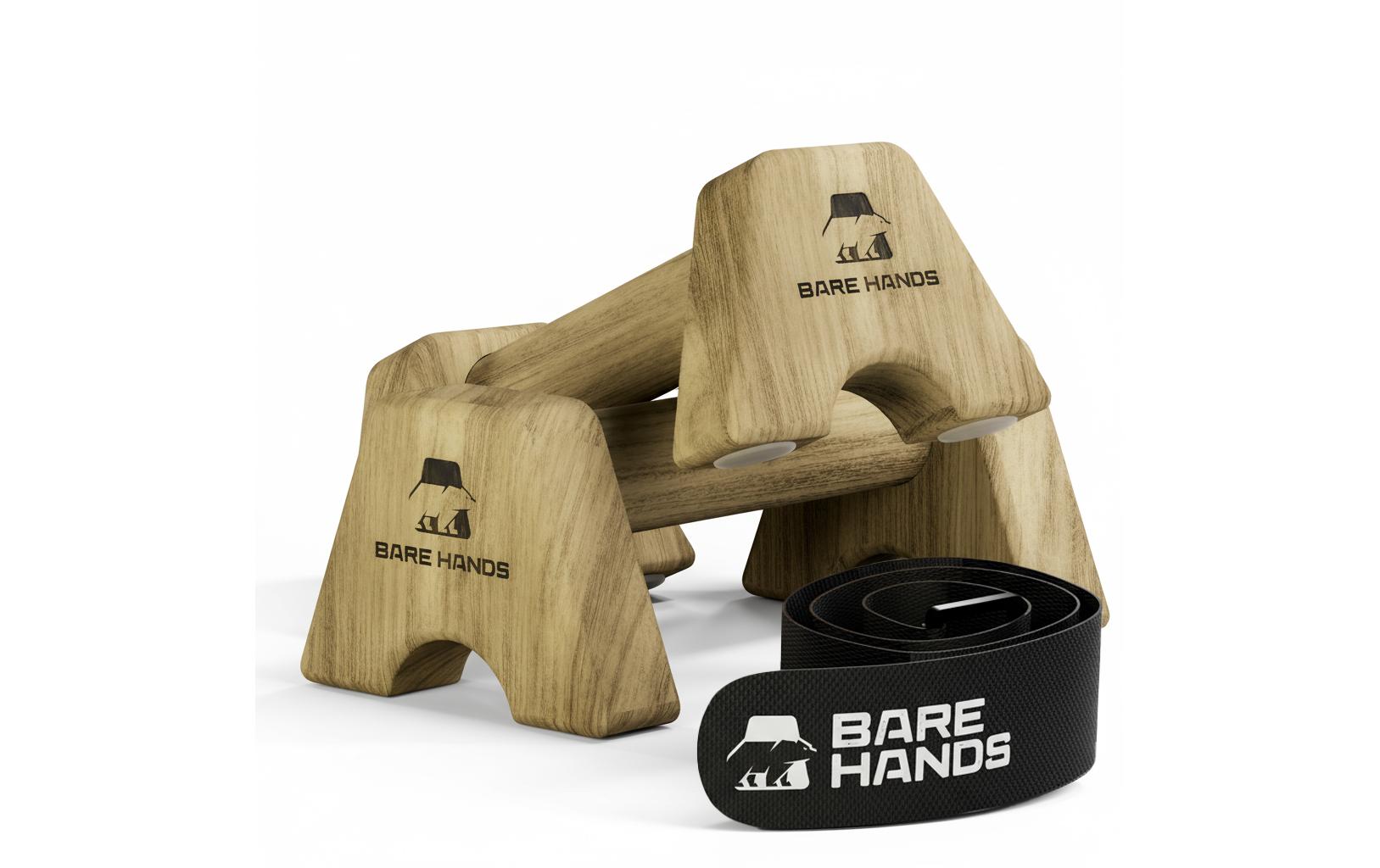 Bare Hands Liegestützgriffe Gr. S