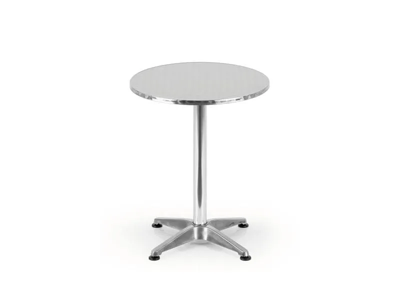 EASYmaxx Bartisch klappbar, 115 x 60 cm, Silber