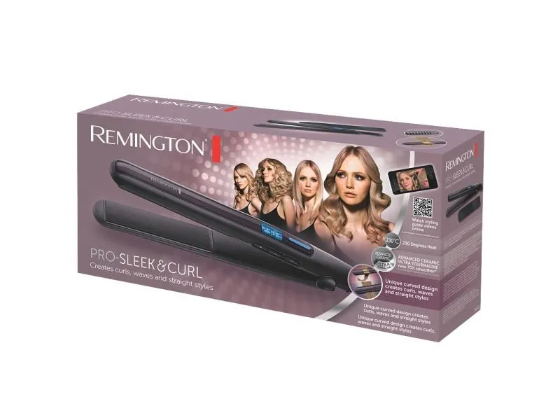 Remington Haarglätter S6505 PRO Sleek & Curl Remington Haarglätter S6505 PRO Sleek & Curl