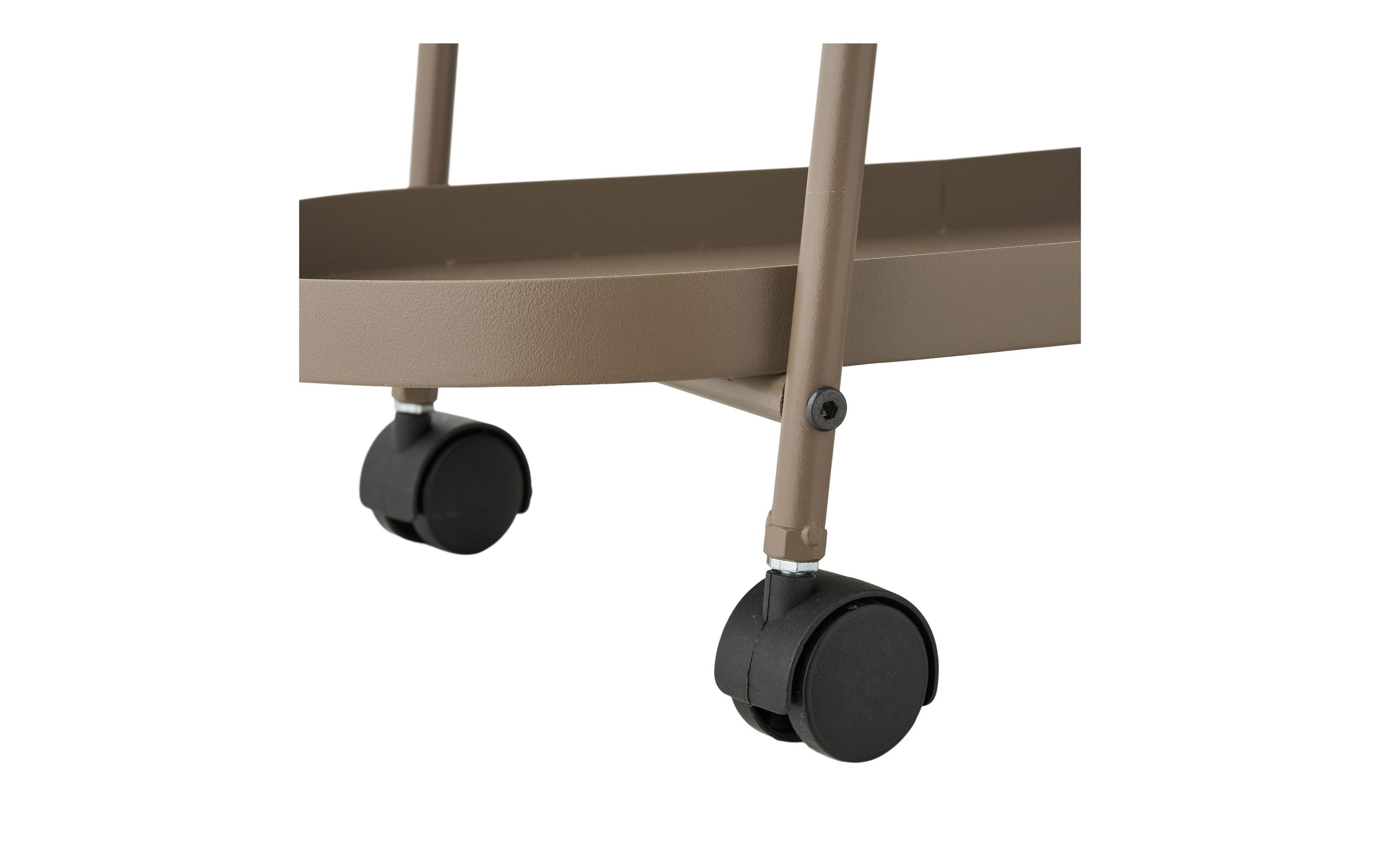 House Nordic Servierwagen Empoli 60 x 27.5 x 64 cm, Braun