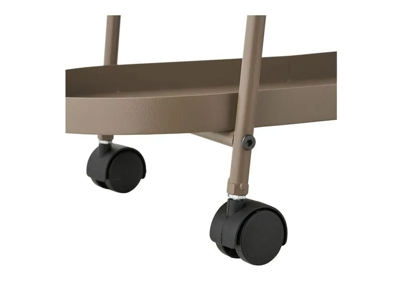 House Nordic Servierwagen Empoli 60 x 27.5 x 64 cm, Braun House Nordic Servierwagen Empoli 60 x 27.5 x 64 cm, Braun