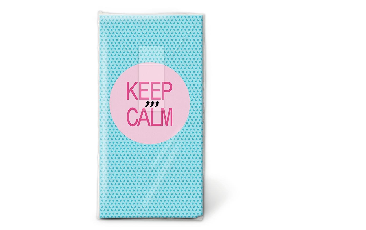 Paper + Design Taschentücher Keep calm 10 Stück Paper + Design Taschentücher Keep calm 10 Stück