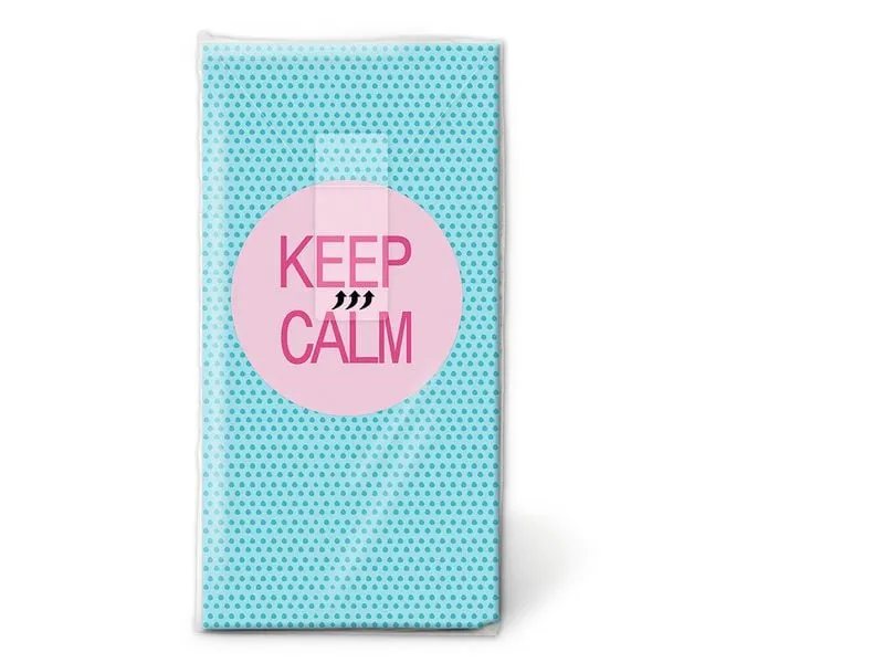 Paper + Design Taschentücher Keep calm 10 Stück Paper + Design Taschentücher Keep calm 10 Stück
