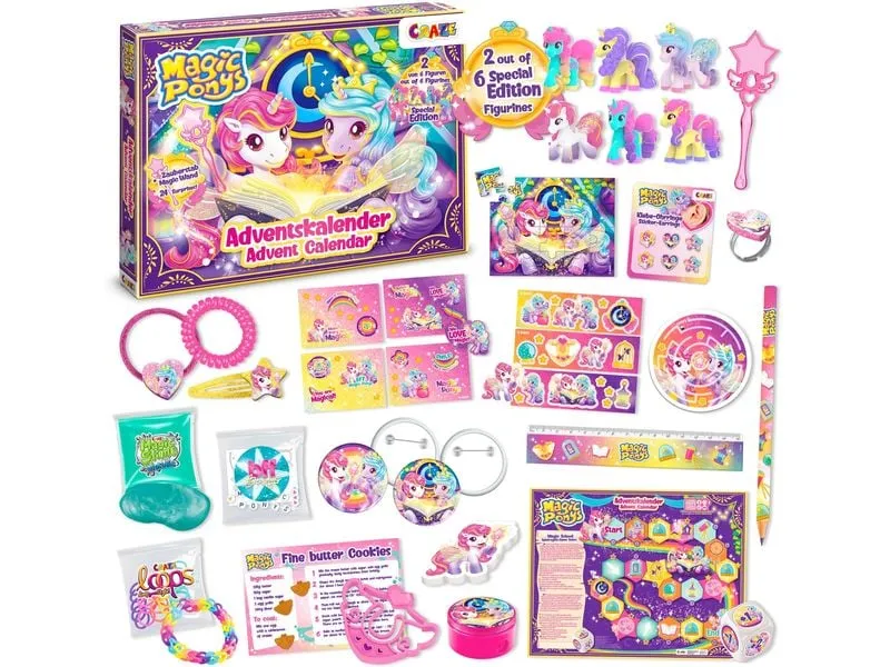 Craze CRAZE Adventskalender Magic Ponys
