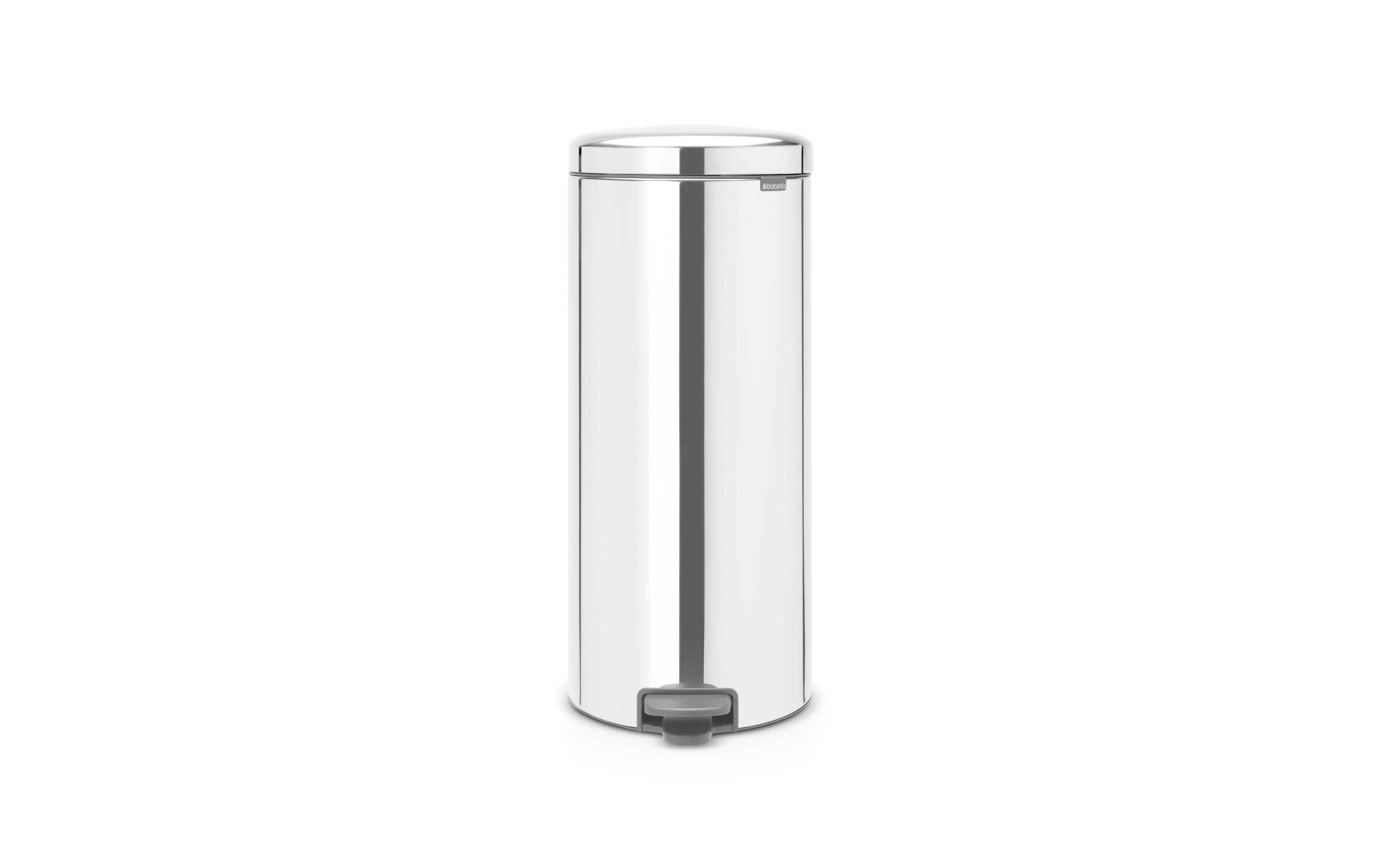 Brabantia Treteimer NewIcon 30 l, Brilliant Steel