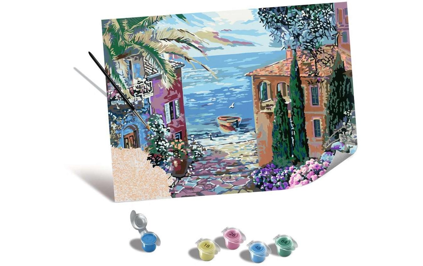 Ravensburger Malen nach Zahlen CreArt – Mediterranean Landscape