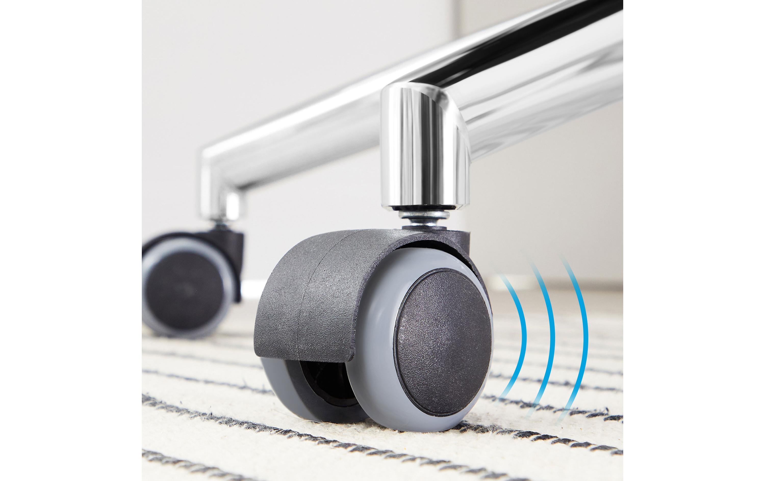 Songmics Bürostuhl mit Netzbezug, Armlehnen und Kopfstütze