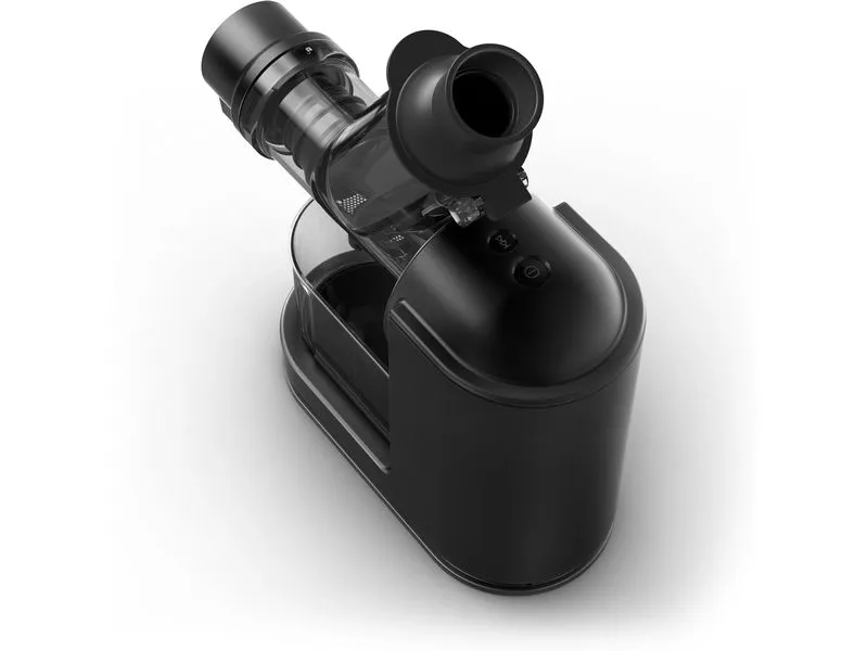 Philips Slow Juicer Viva Collection HR1889/70 Schwarz/Silber