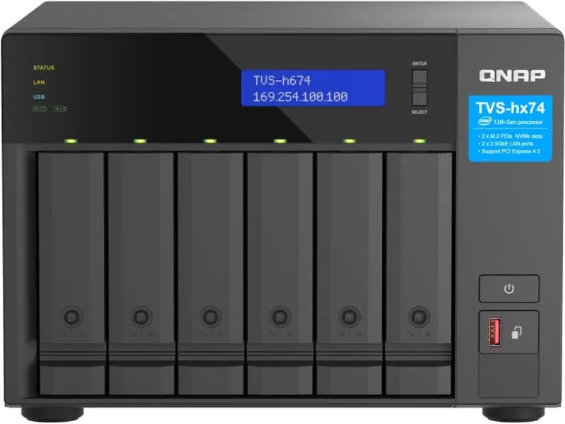 QNAP NAS TVS-h674-i5-32G 6-bay QNAP NAS TVS-h674-i5-32G 6-bay