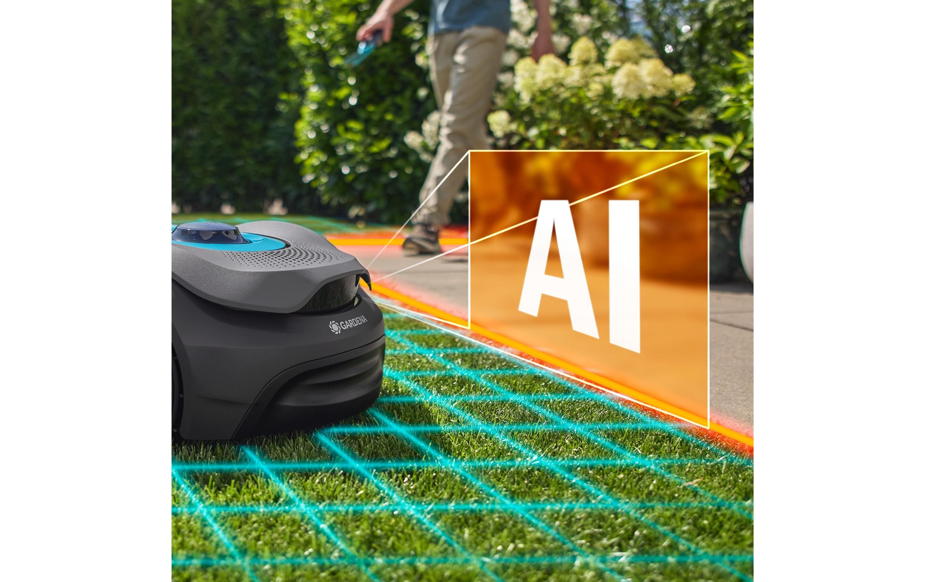 GARDENA Mähroboter smartSILENO sense 600