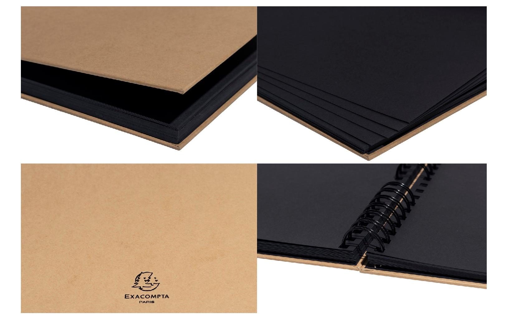 Exacompta Kreativalbum Scrap-Addict Kraft Set