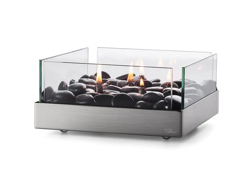 Philippi Tischfeuer Fireplace 23 x 10 cm, Glas