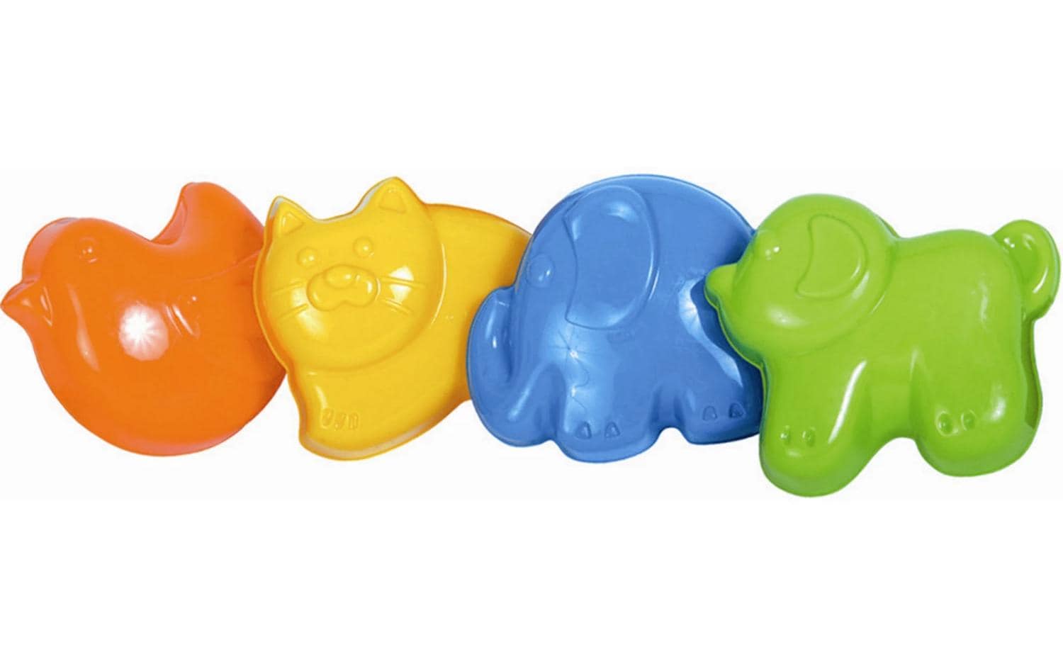 Gowi Sandformen Tiere 4 Stk. im Netz ca. 15 cm