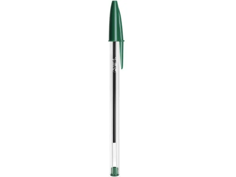 BIC Kugelschreiber Cristal Original 0.32 mm Grün, 50 Stück BIC Kugelschreiber Cristal Original 0.32 mm Grün, 50 Stück