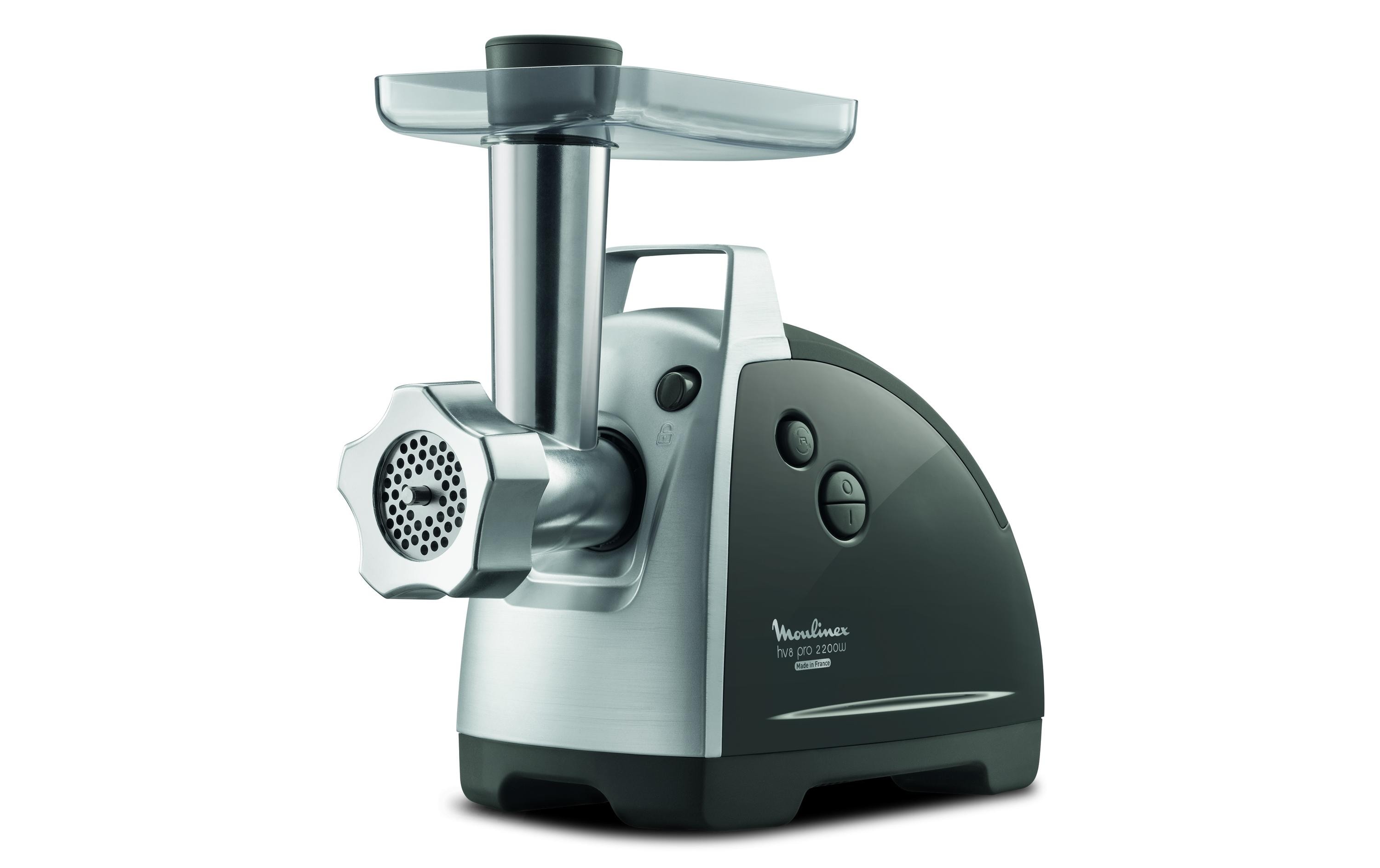 Moulinex Fleischwolf HV8 Pro 4 in 1 Grau/Silber