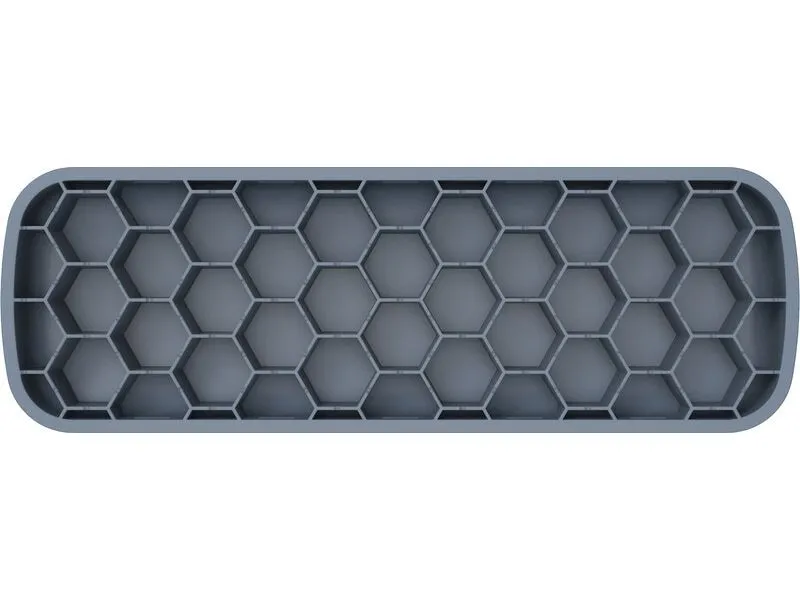 Fellowes Workplace Handgelenkauflage Breyta 180 mm Marineblau 1 Stück