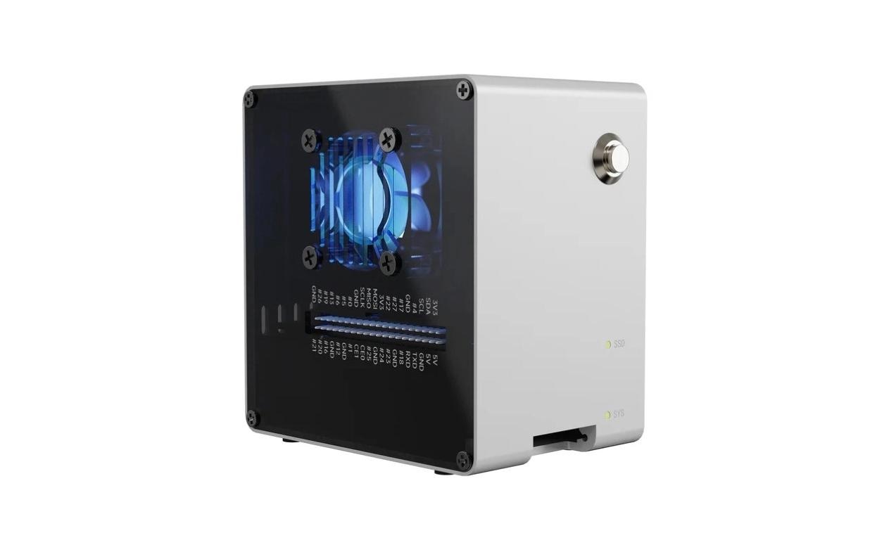 Raspberry Pi Gehäuse Pironman 5 MINI Raspberry Pi Gehäuse Pironman 5 MINI