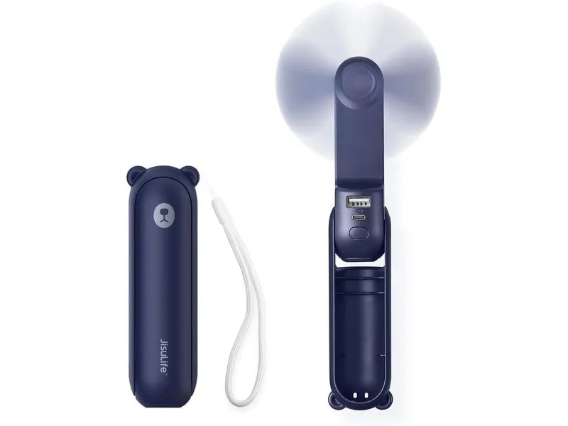 Jisulife Handventilator Life 8 Dunkelblau