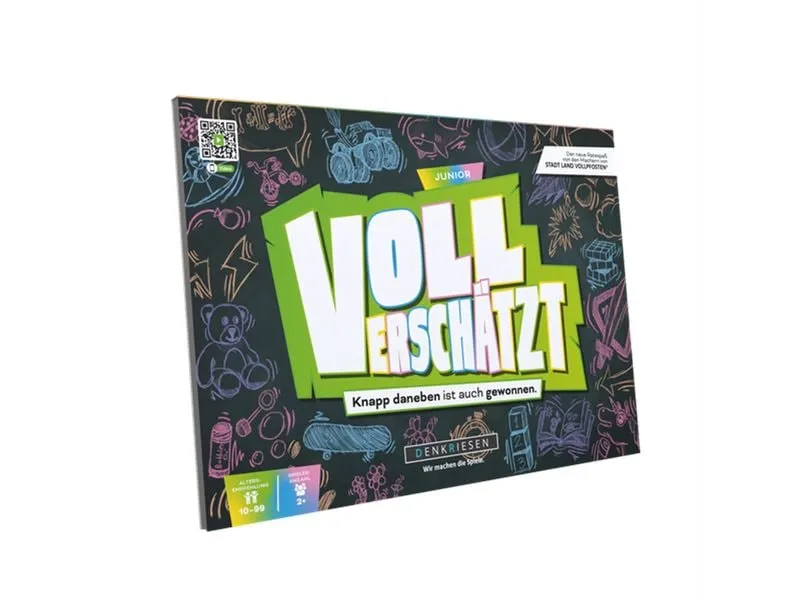 Denkriesen Kinderspiel Voll Verschätzt – A4 Block Junior Edition (D)