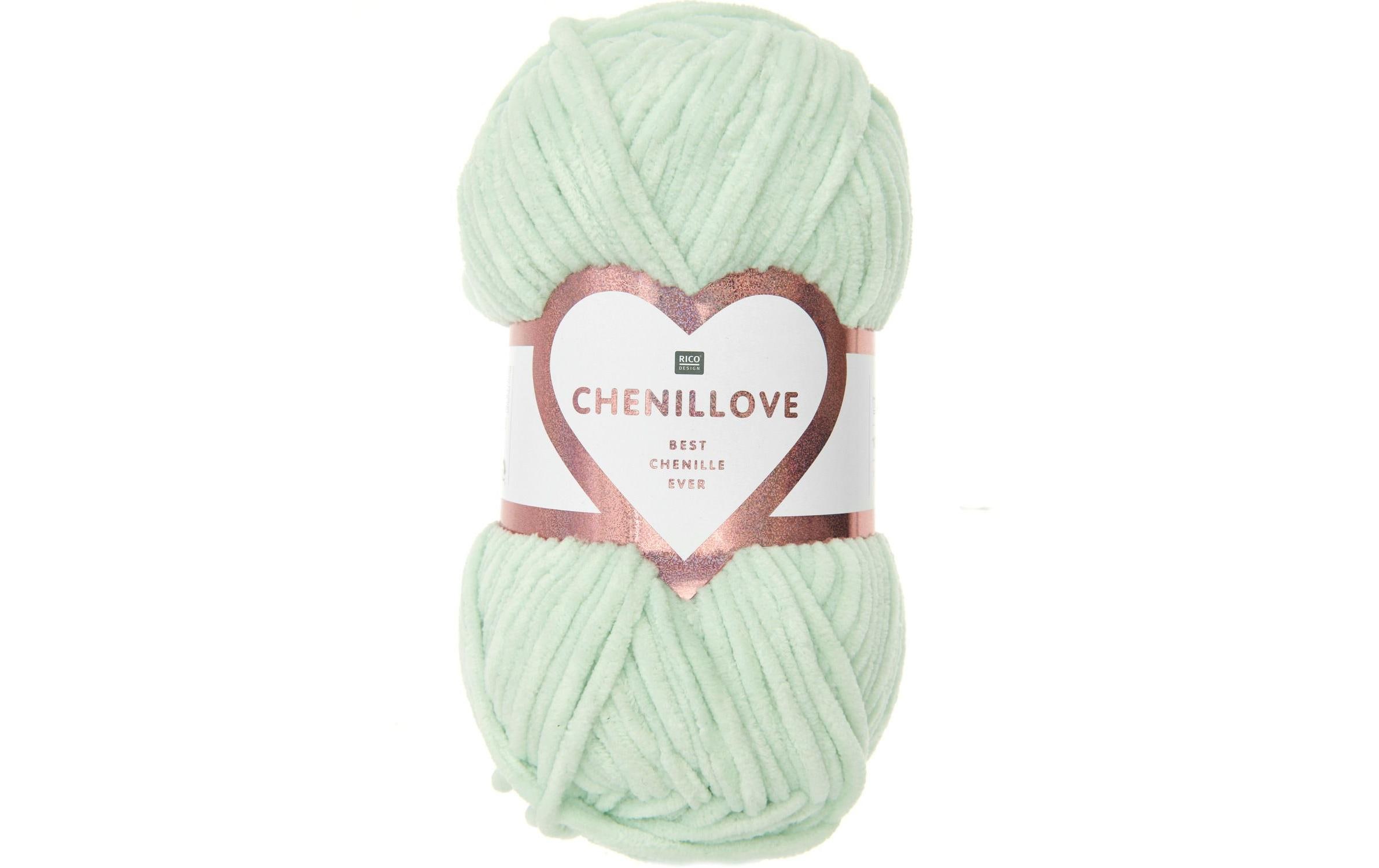 Rico Design Wolle Chenillove 100 g, Mint