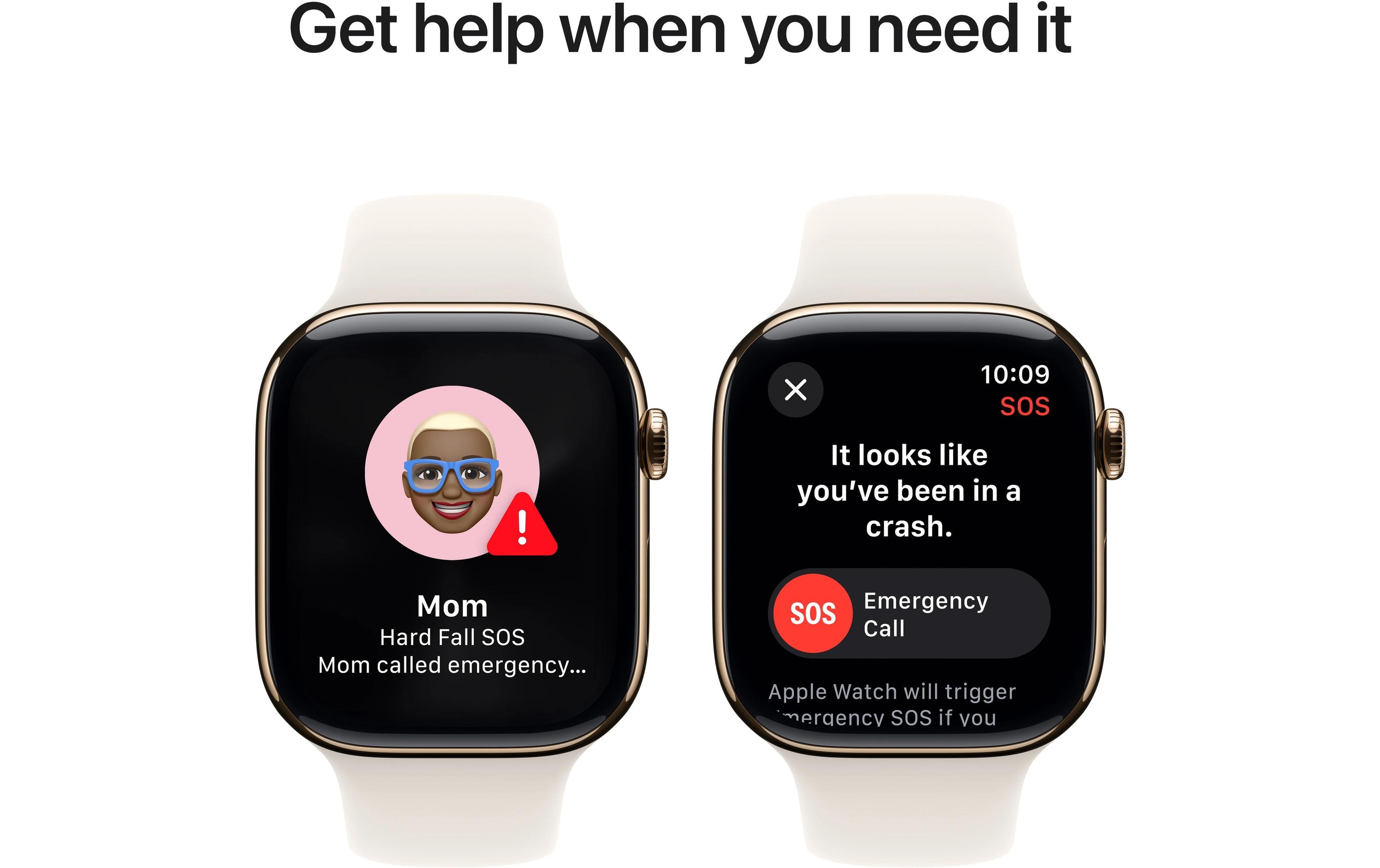 Apple Watch Series 10 46 mm LTE Titanium Gold Sport Polarlicht M/L