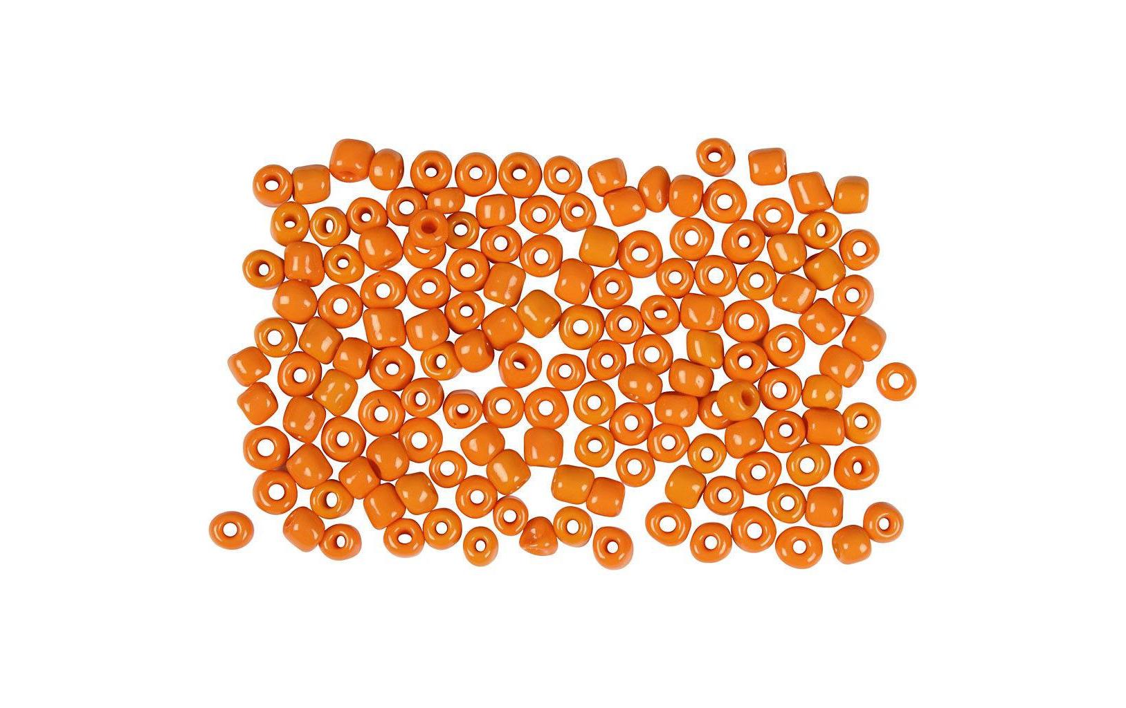 Creativ Company Rocailles-Perlen 8/0 Orange