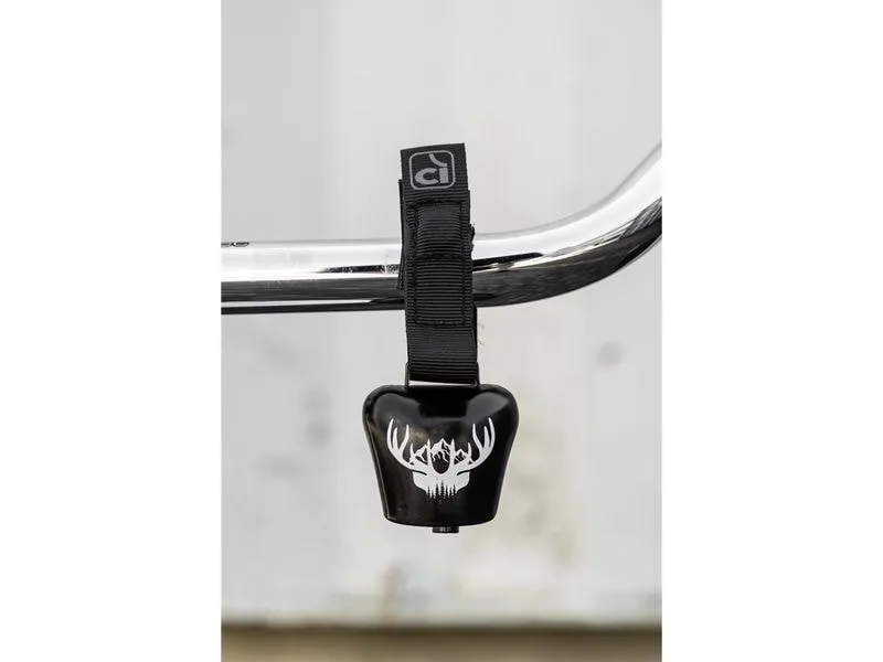 Incirca Fahrradglocke Cowbell Stahl, Schwarz Incirca Fahrradglocke Cowbell Stahl, Schwarz
