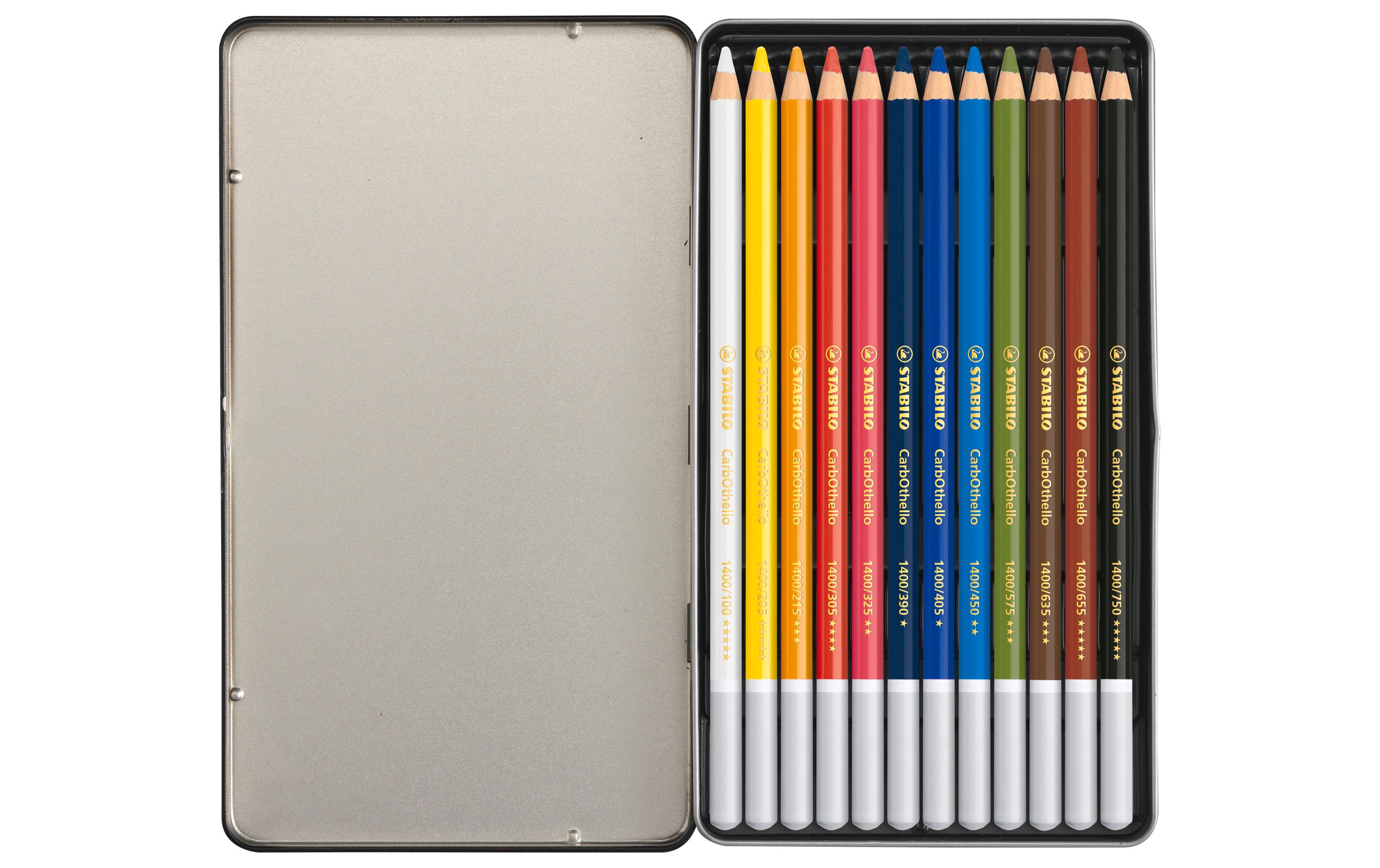 STABILO Farbstifte CarbOthello, 12 Stück