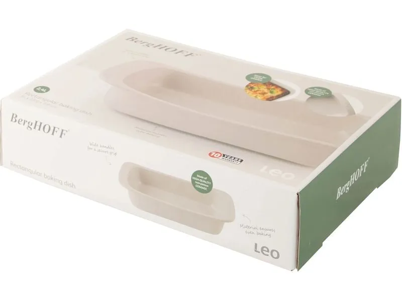 BergHOFF Auflaufform Leo Balance MM Eckig, Beige