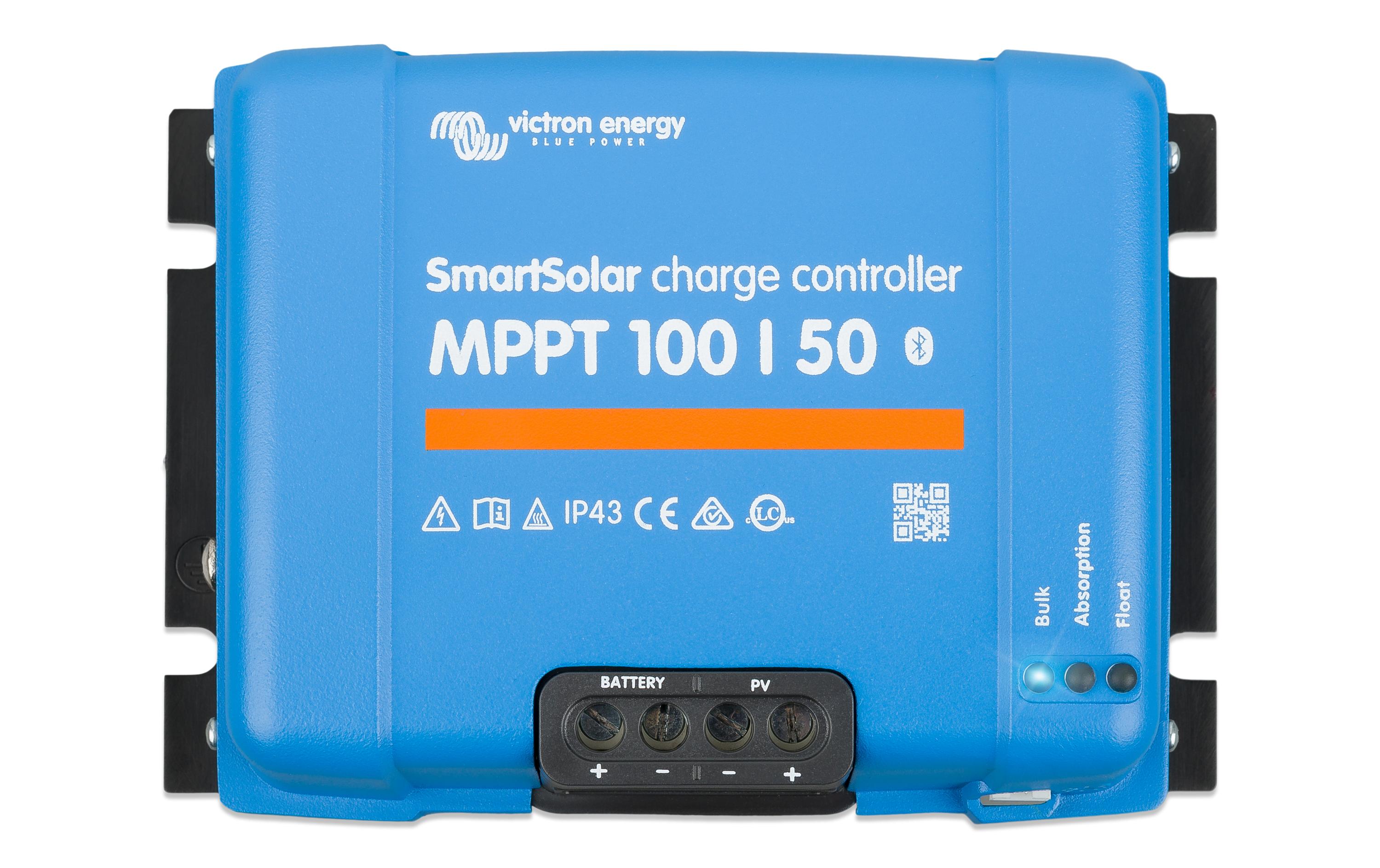Victron Solarladeregler SmartSolar MPPT 100/50, 12-24 V 50A Victron Solarladeregler SmartSolar MPPT 100/50, 12-24 V 50A