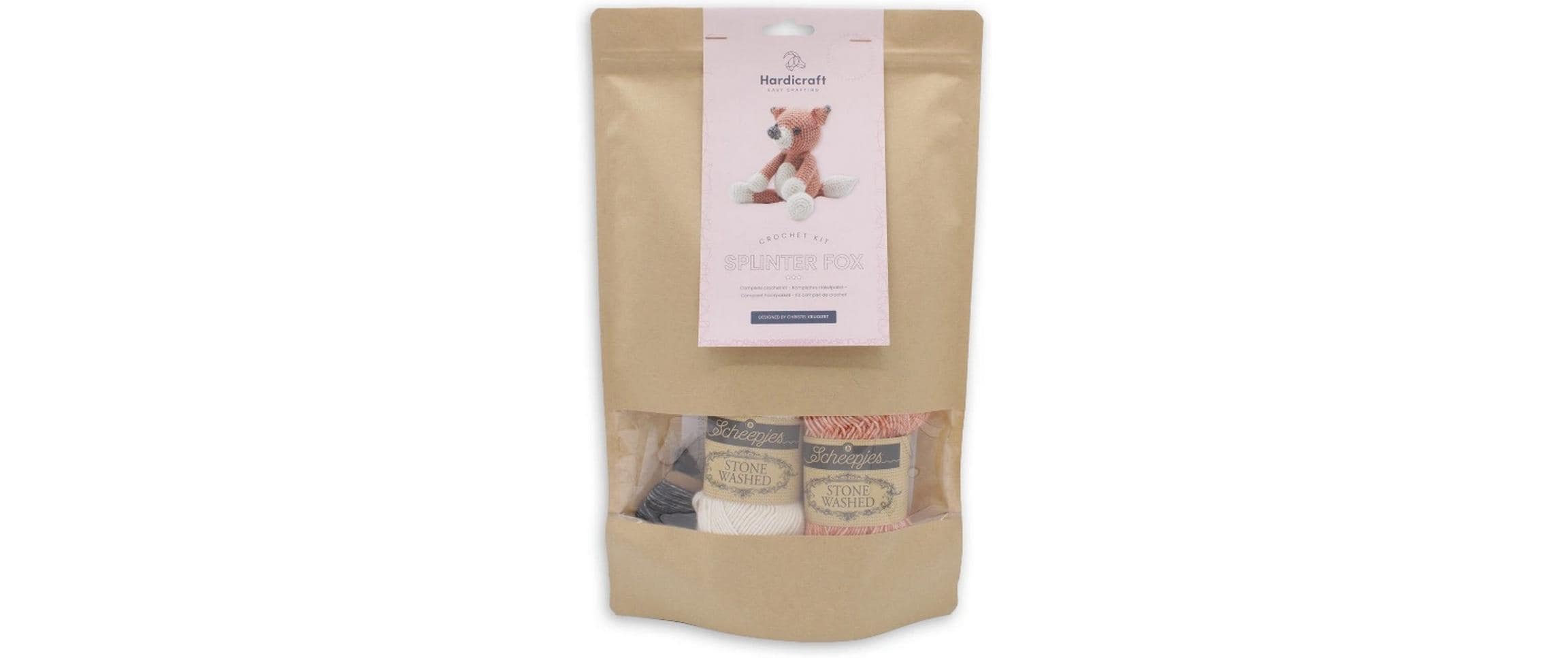 Hardicraft Häkelset Splinter Fox 20 cm Hardicraft Häkelset Splinter Fox 20 cm