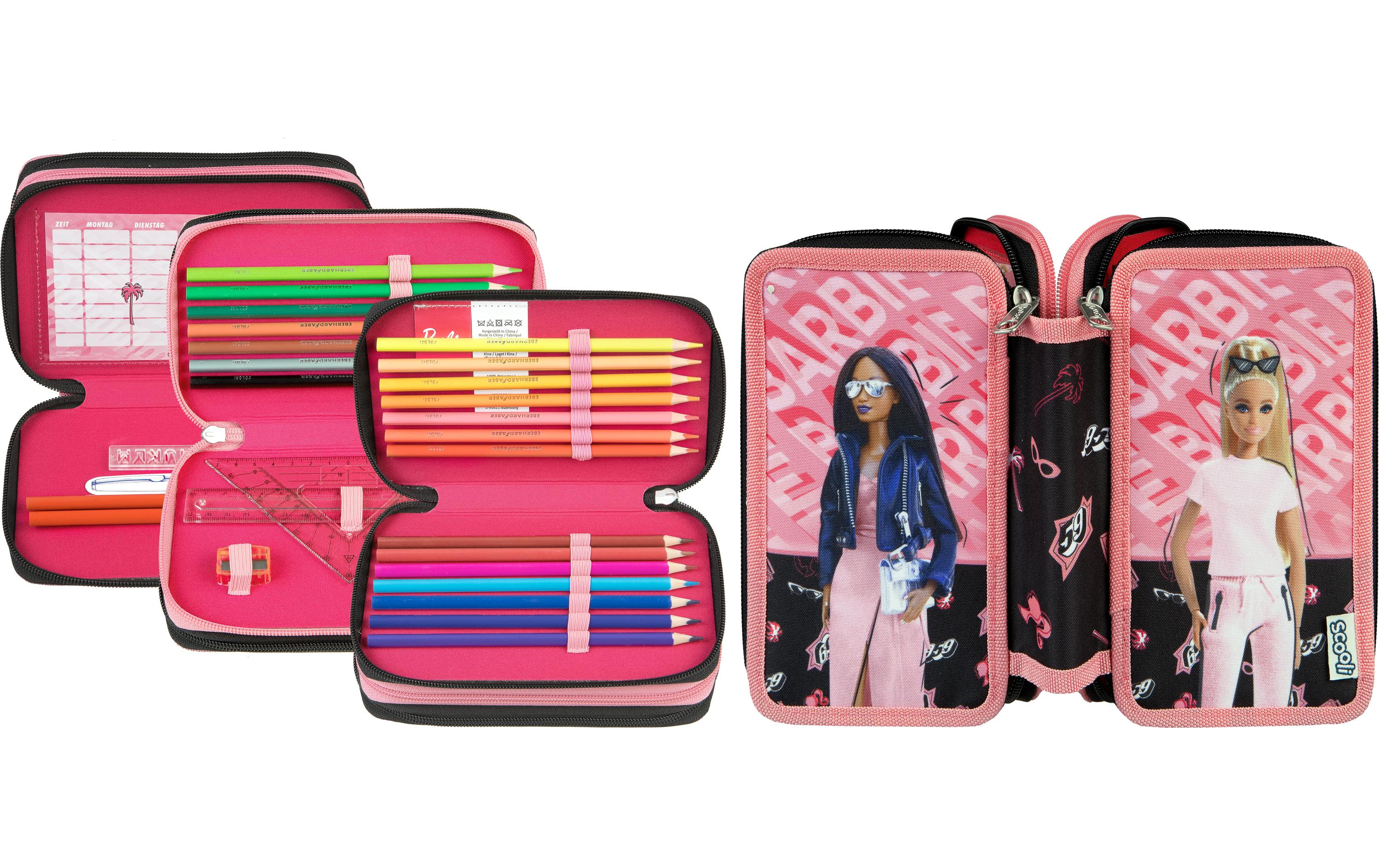 Scooli Etui Trippledecker Barbie