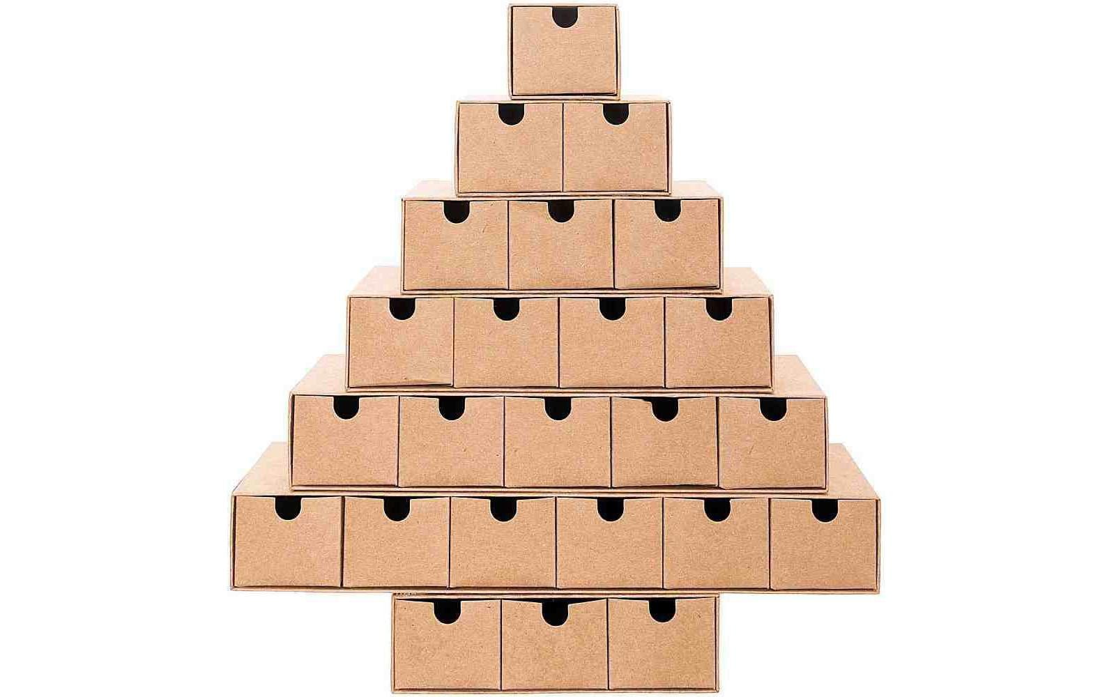 Rico Design Adventskalender Pappmachee 24 Boxen