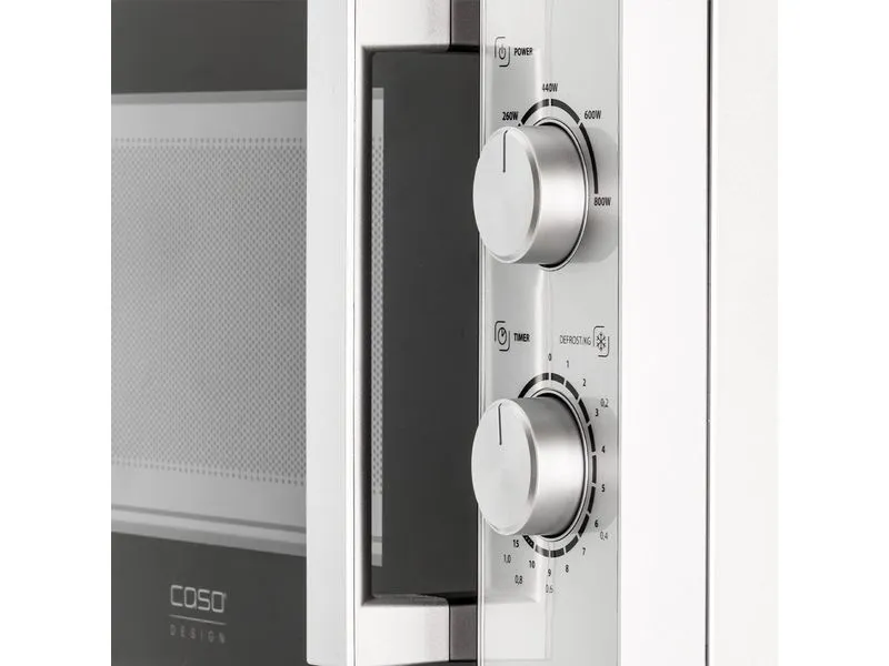 Caso Mikrowelle M20 Gourmet Schwarz/Silber Caso Mikrowelle M20 Gourmet Schwarz/Silber