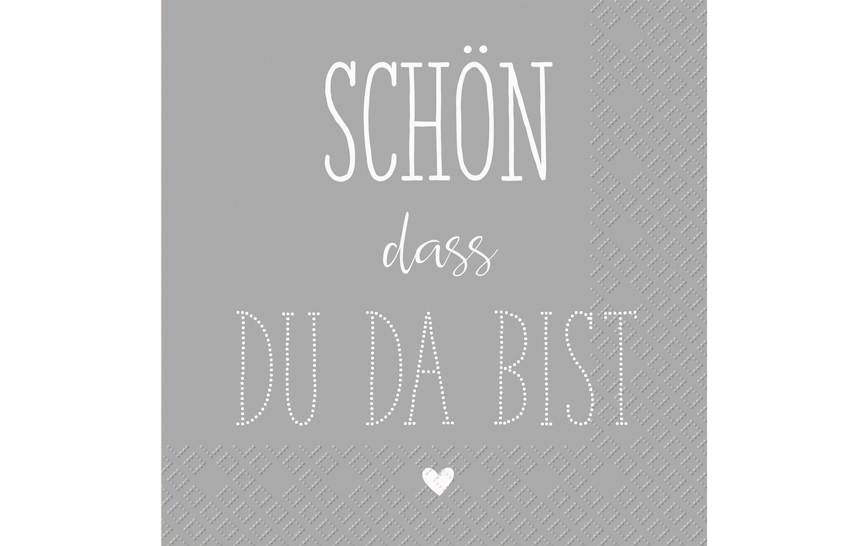 Stewo Papierservietten Dahoma 25 cm x 25 cm, 20 Stück