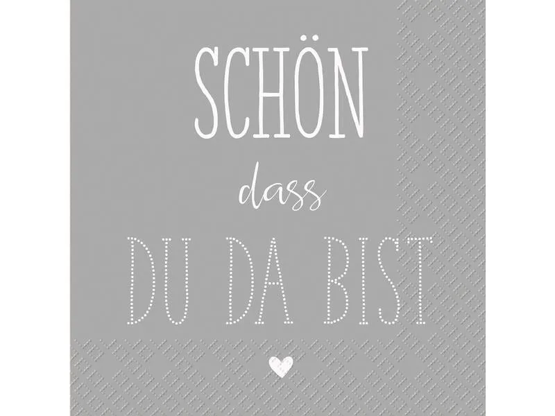Stewo Papierservietten Dahoma 25 cm x 25 cm, 20 Stück Stewo Papierservietten Dahoma 25 cm x 25 cm, 20 Stück