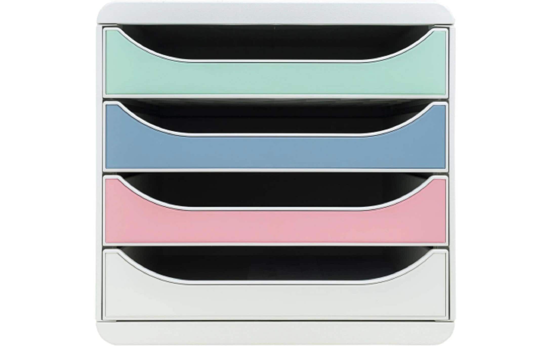 Exacompta Schubladenbox Big-Box AutentiK, 4 Schubladen