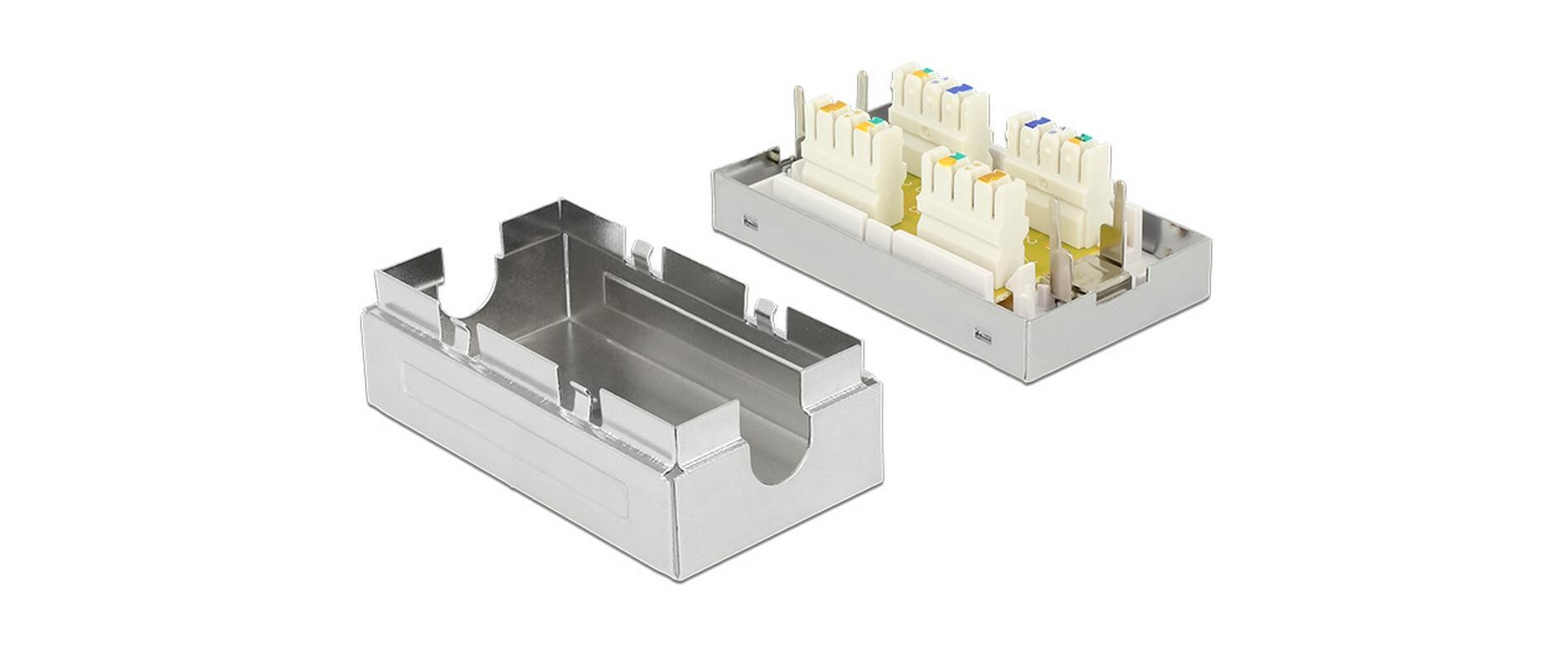 Delock Kupplung Cat.6 LSA STP 1 Stück Delock Kupplung Cat.6 LSA STP 1 Stück