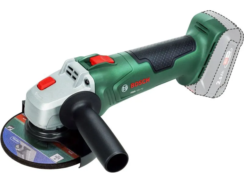 Bosch Winkelschleifer PWS 18 V-70 125 mm