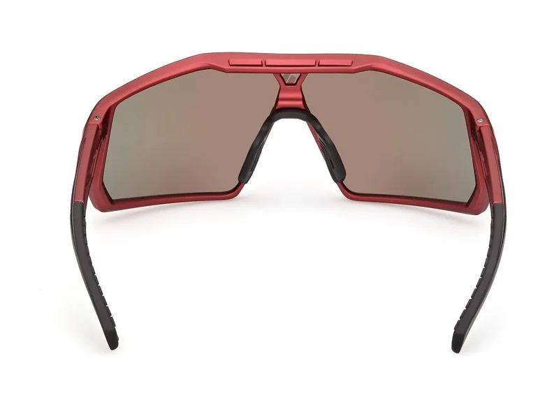 adidas Kentro SP0123 Sonnenbrille Matte Red, Roviex Mirror adidas Kentro SP0123 Sonnenbrille Matte Red, Roviex Mirror
