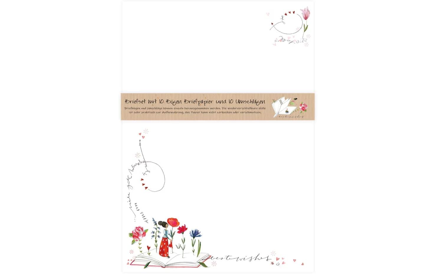 Grätz Briefpapierset 10 x A4