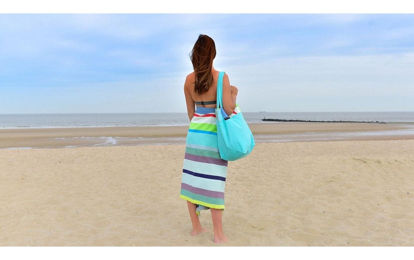 Remember Strandtuch Hamam Laguna 170 x 90 cm, Mehrfarbig