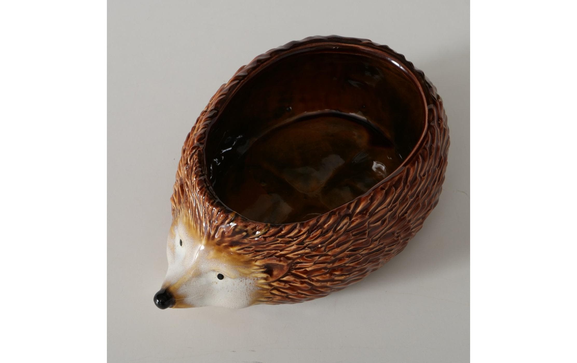 Boltze Dekoschale Igel Hegi Keramik, 20.5 x 14 cm