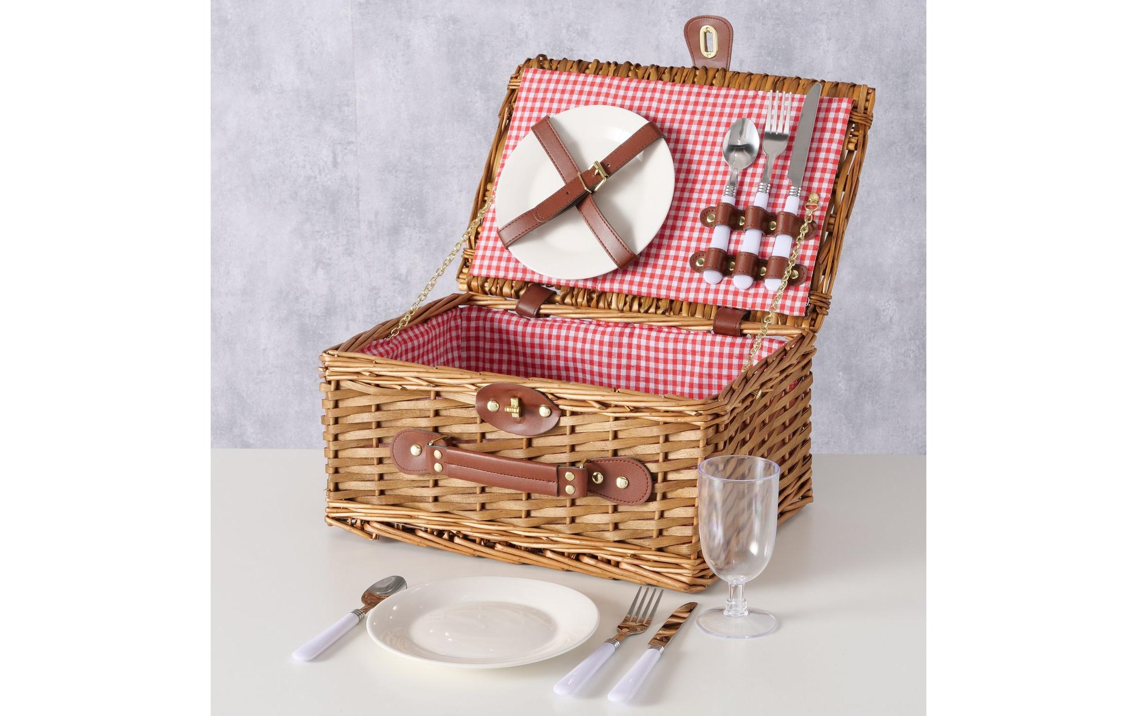 Boltze Picknickkorb Darcel 11-teilig