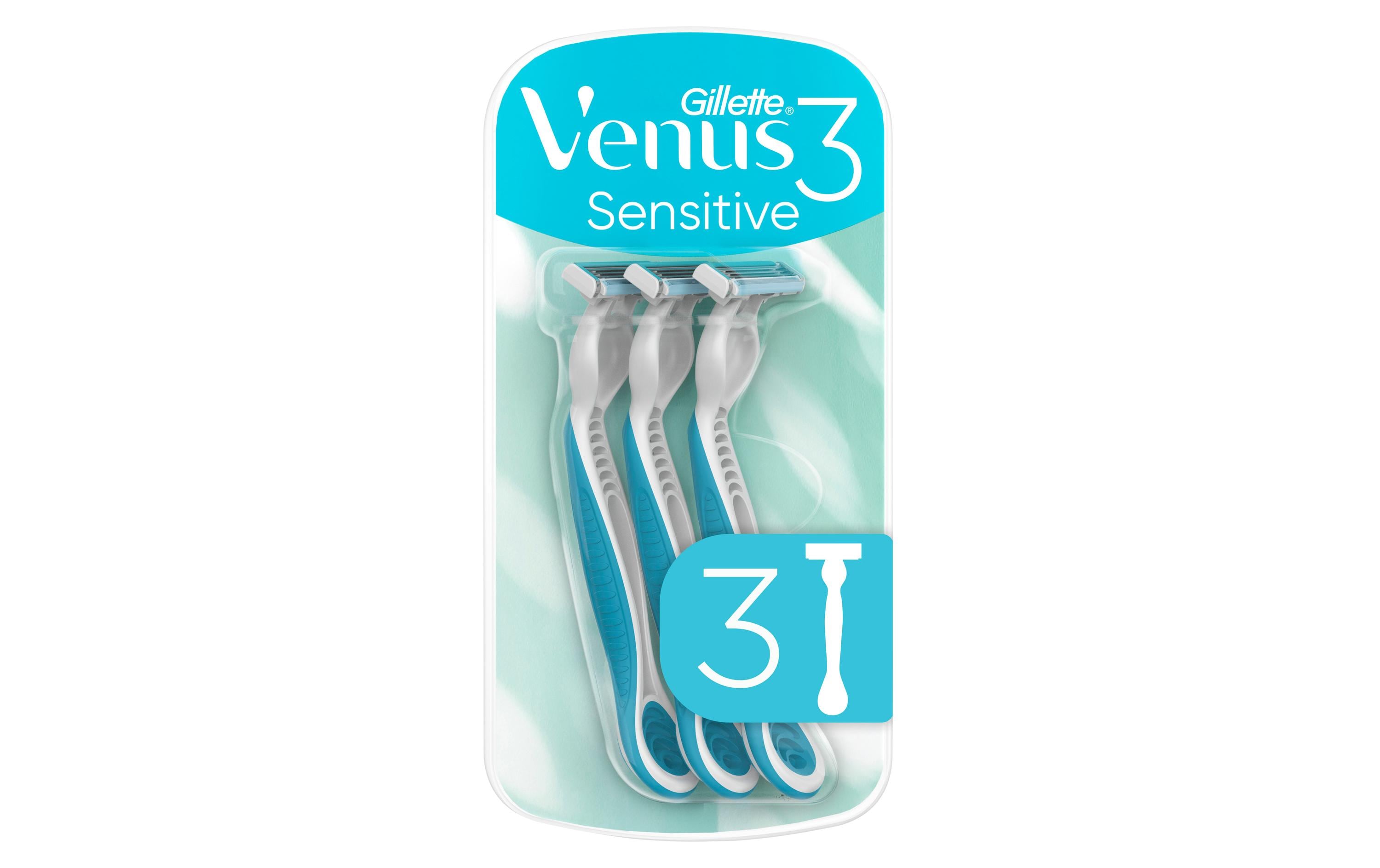 Gillette Venus Einwegrasierer 3 Sensitive 3 Stück
